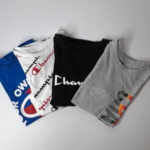 Lot of 4 - Boy's Champion T-Shirts, Size: Small